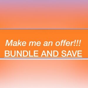 Make me an offer!! Bundle‎ and save!